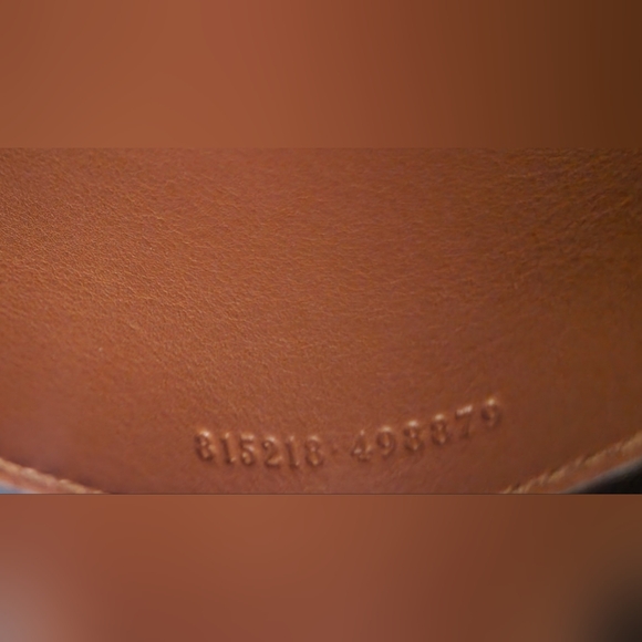 NWT Gucci GG Emblem Monogram Canvas Leather Trim Small Shoulder Bag 2 Straps - Picture 13 of 15